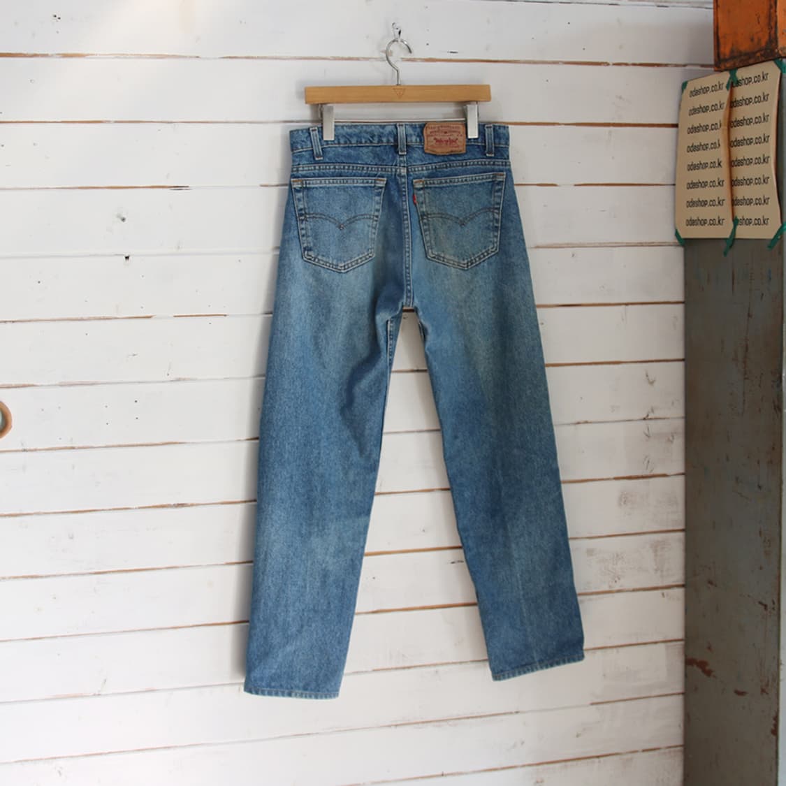 (착용컷) 90's 리바이스 505 (남성용 31.5) 상품이미지2