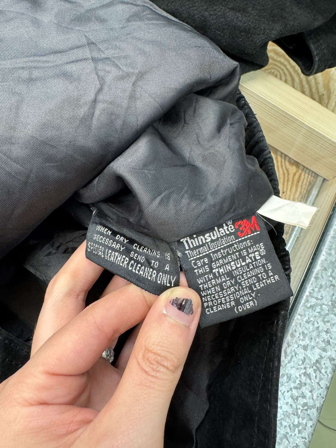 어드벤쳐 바운드 90s 더블 카라 스웨이드 레더 봄버 자켓 상품이미지6