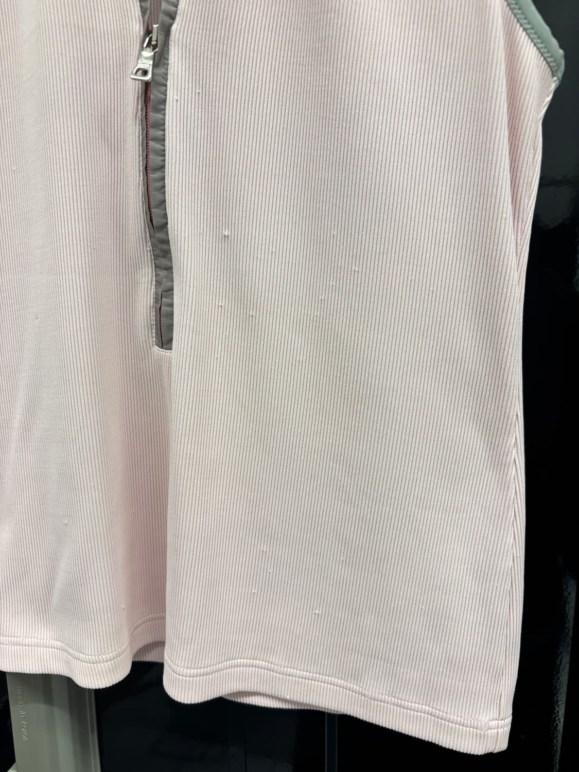 PRADA SPORT Ribbed Half Zip Sleeveless  상품이미지7