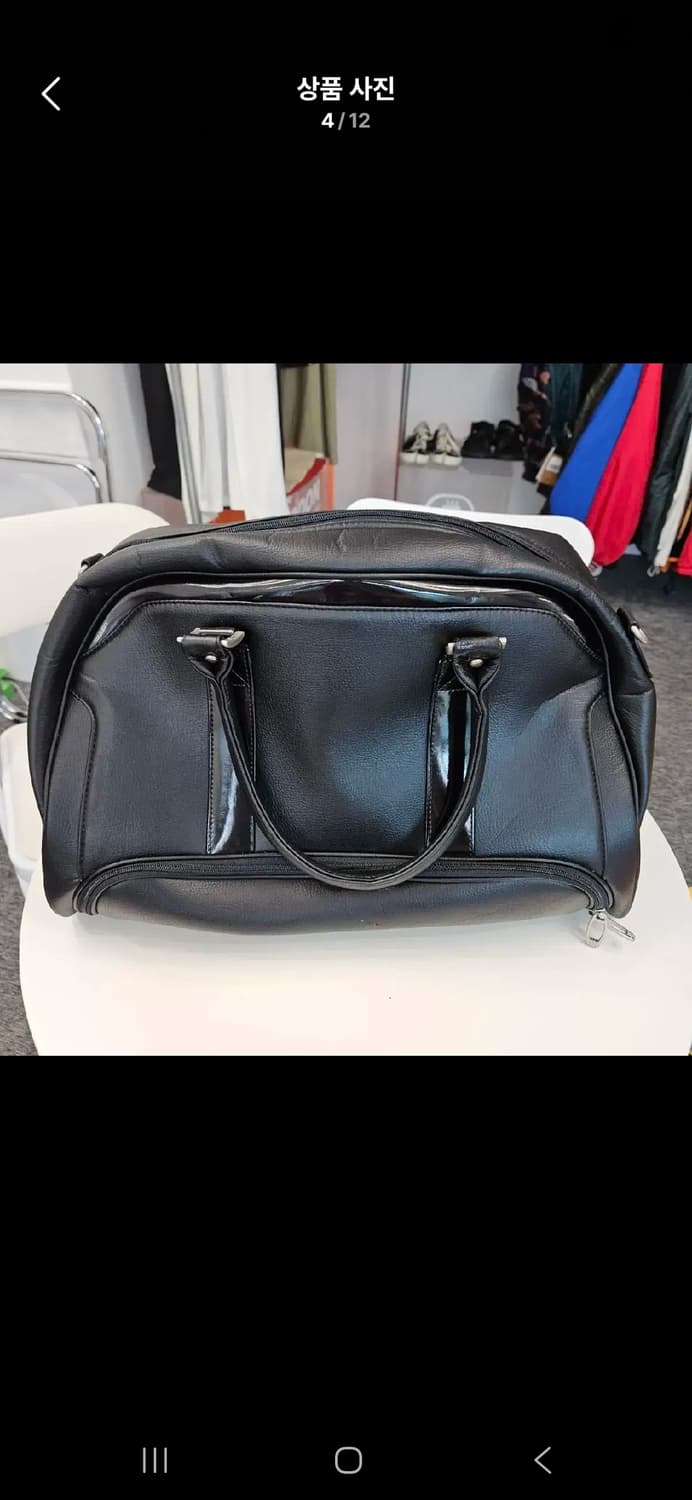 아디다스 가죽 보스턴백 상품이미지4