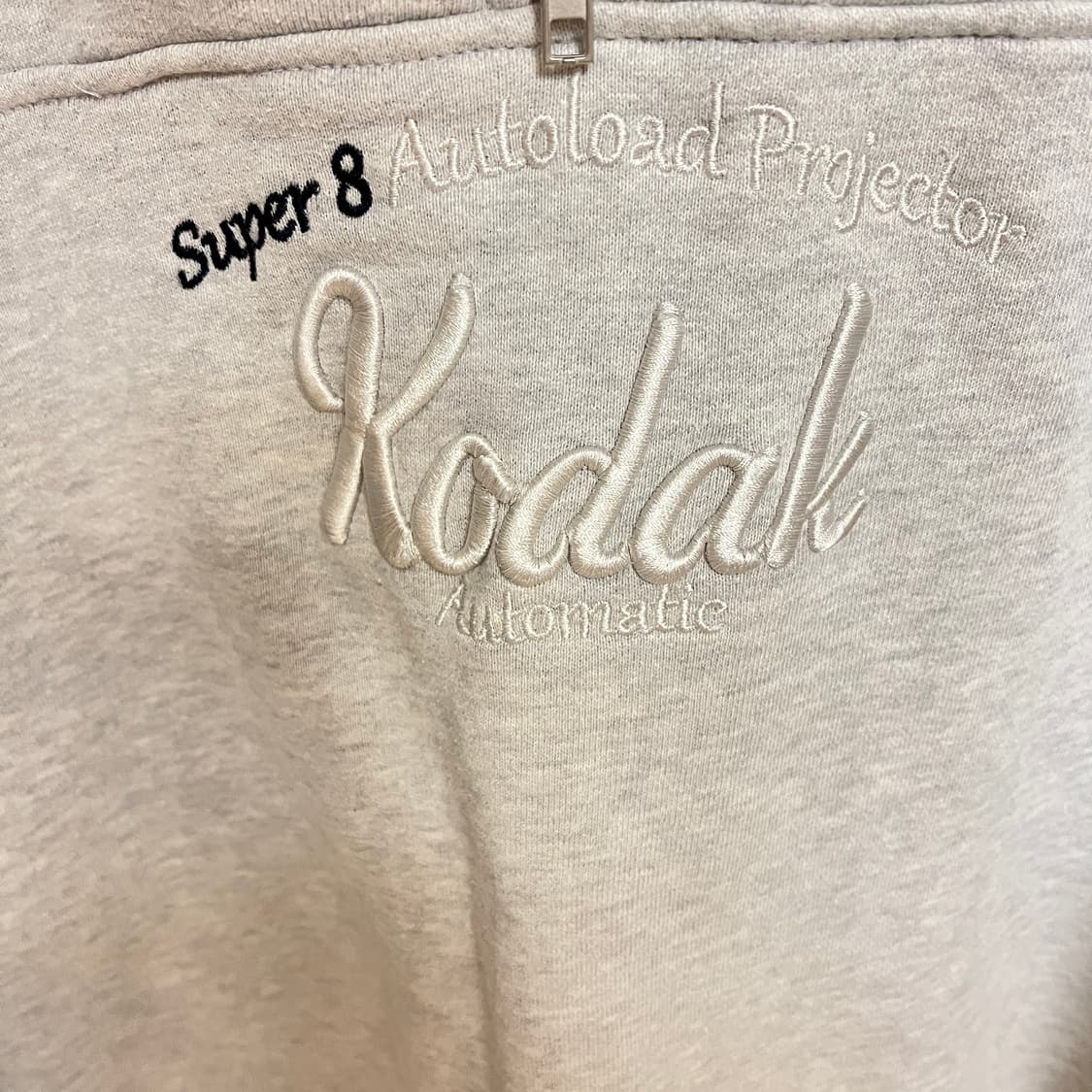 코닥 그레이 아노락 하프집업 맨투맨 XL사이즈 상품이미지6