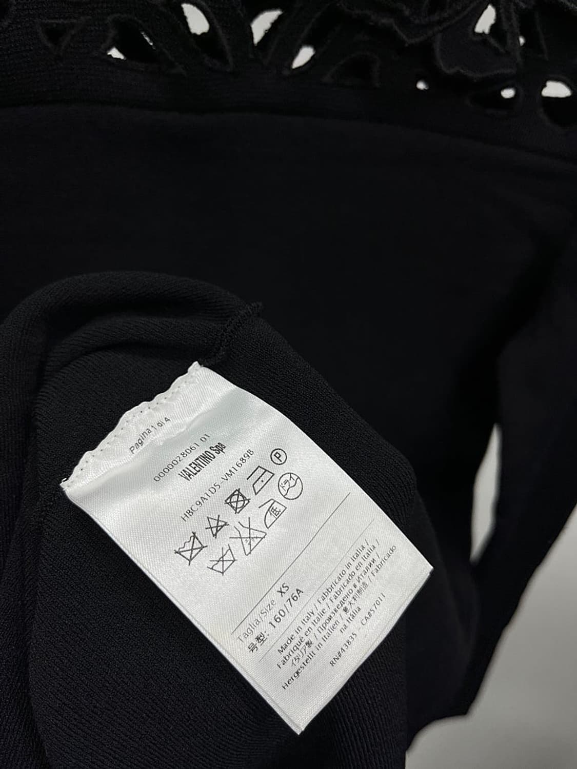 여) 발렌티노 나비 니트 원피스  상품이미지7