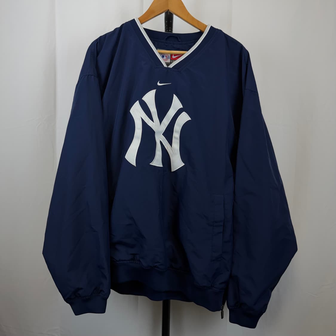 [NIKE]나이키 뉴욕 양키스 빅로고 웜업 XL 바람막이 상품이미지1