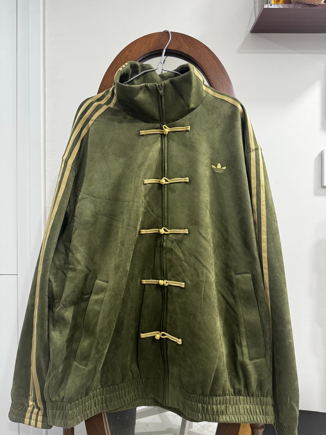 아디다스 차이니즈 트랙자켓 중디다스 xl 그린 상품이미지1