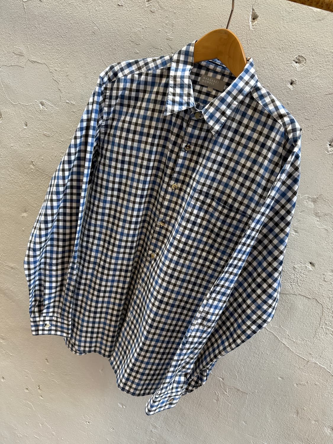 마가렛호웰 체크셔츠 상품이미지3