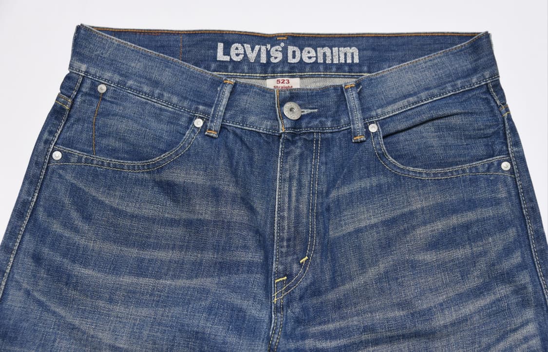리바이스 523 스트레이트 데님 청바지 W34 상품이미지4