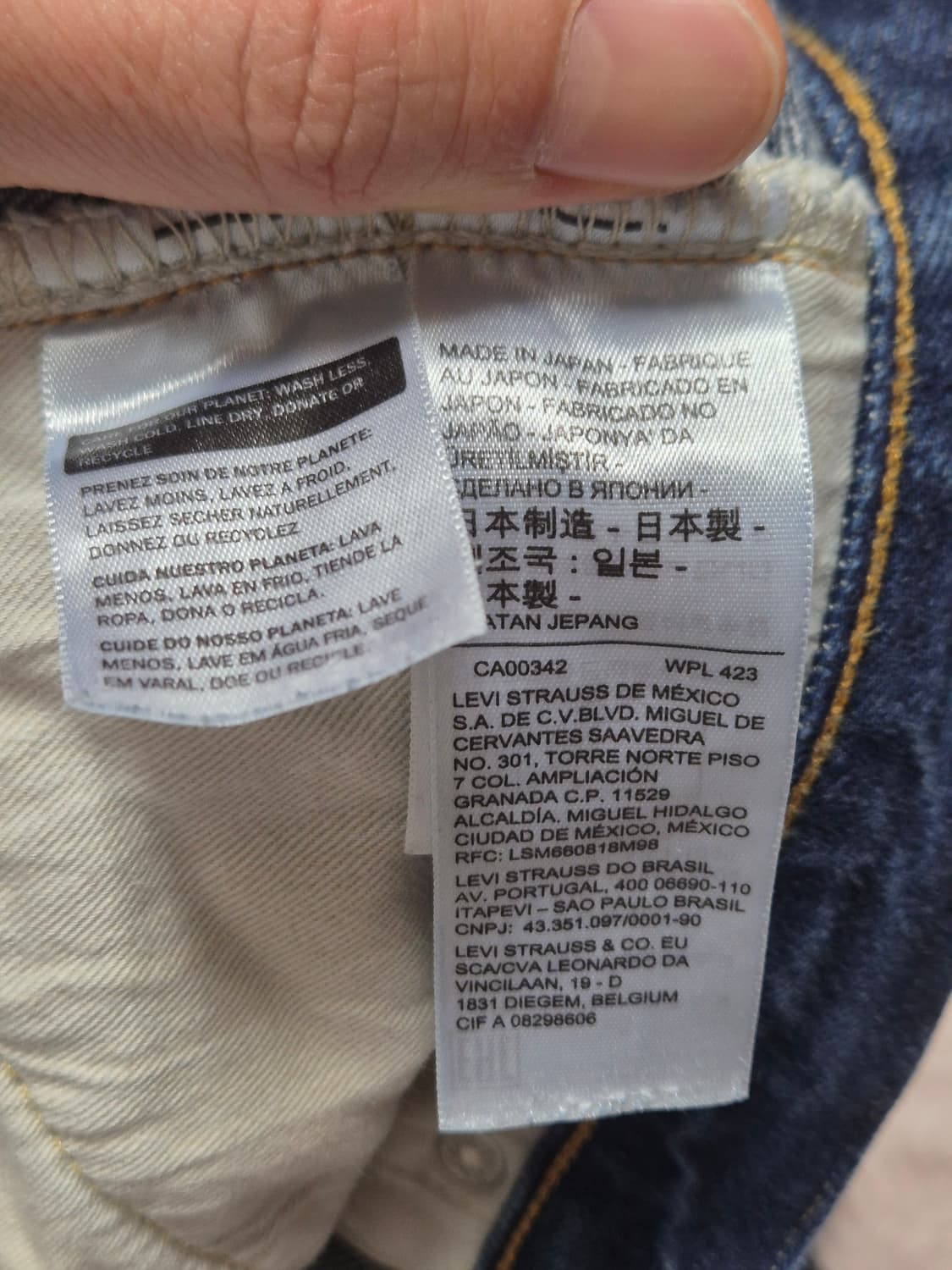 리바이스 LVC54501 리지드 34/32 상품이미지9