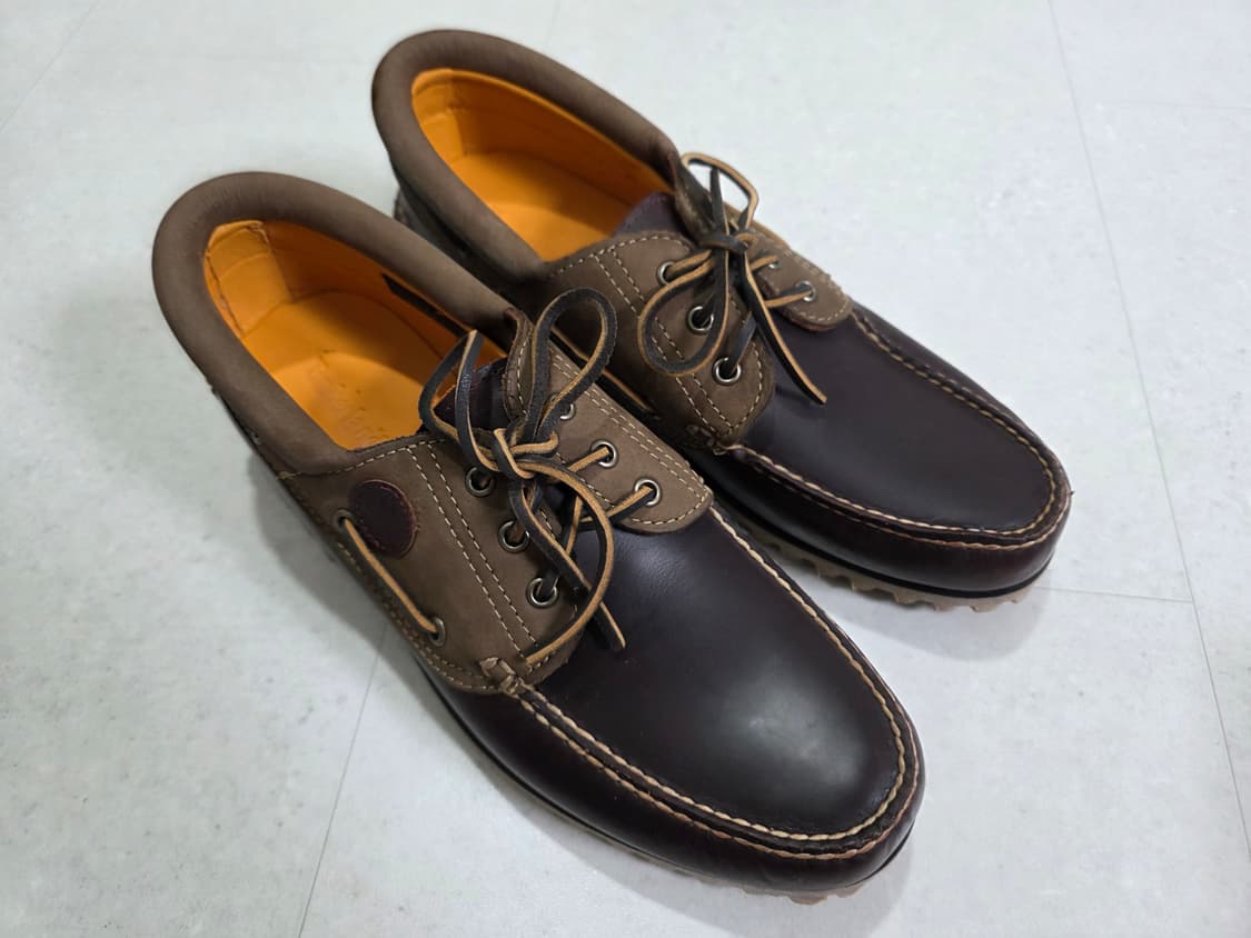 [새상품] 팀버랜드 보트 슈즈 브라운 남성 290 상품이미지1