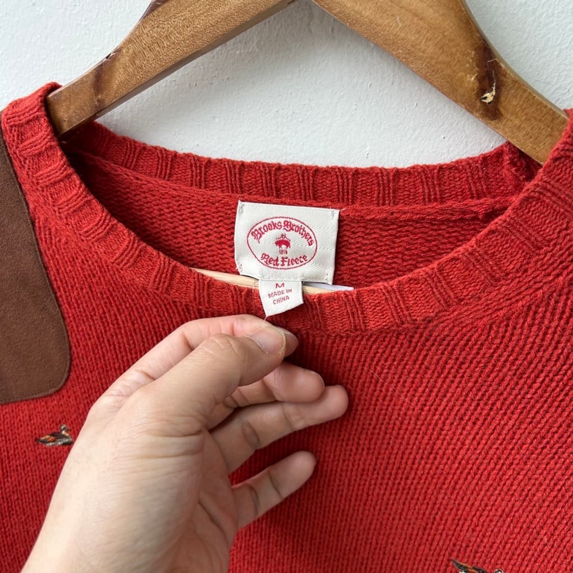 15973 - 브룩스 브라더스 오리 자수 니트 상품이미지3