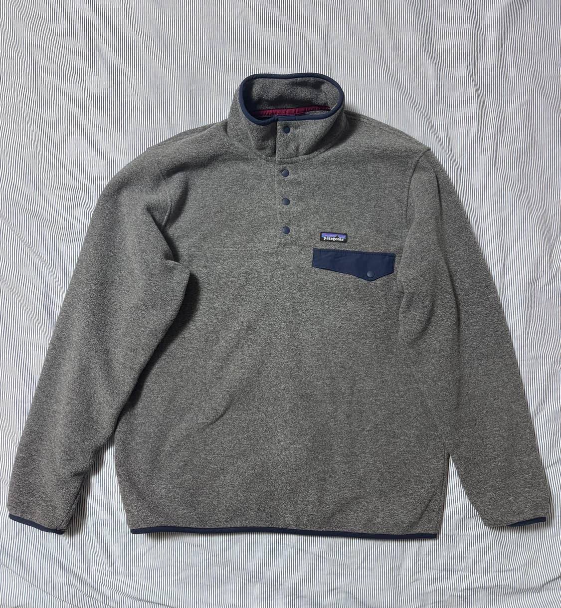 (S급) 파타고니아 신칠라 스냅 T 플리스 풀오버 니켈 블루 L 상품이미지2