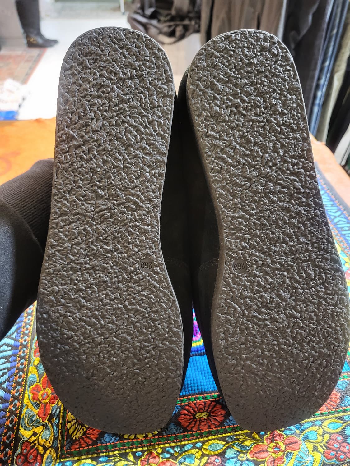 GU 리얼레더 모카신슈즈 블랙 상품이미지6