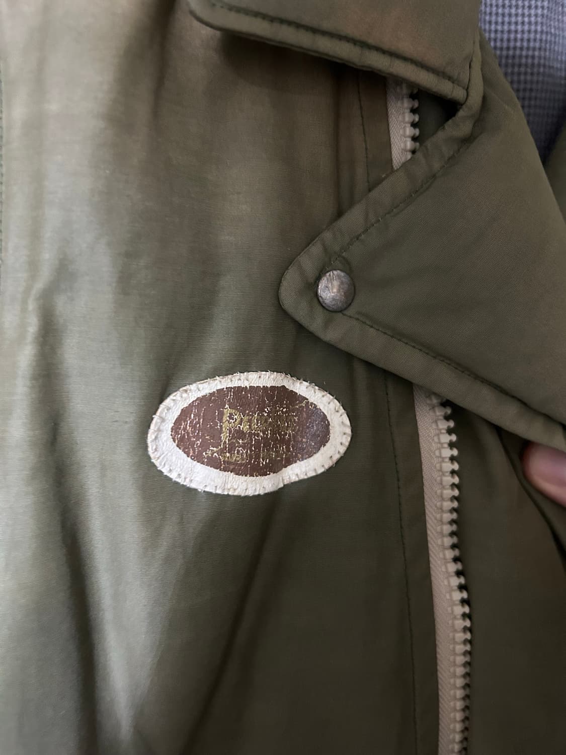 비즈빔 스트라블러 다운 베스트 올리브 상품이미지2