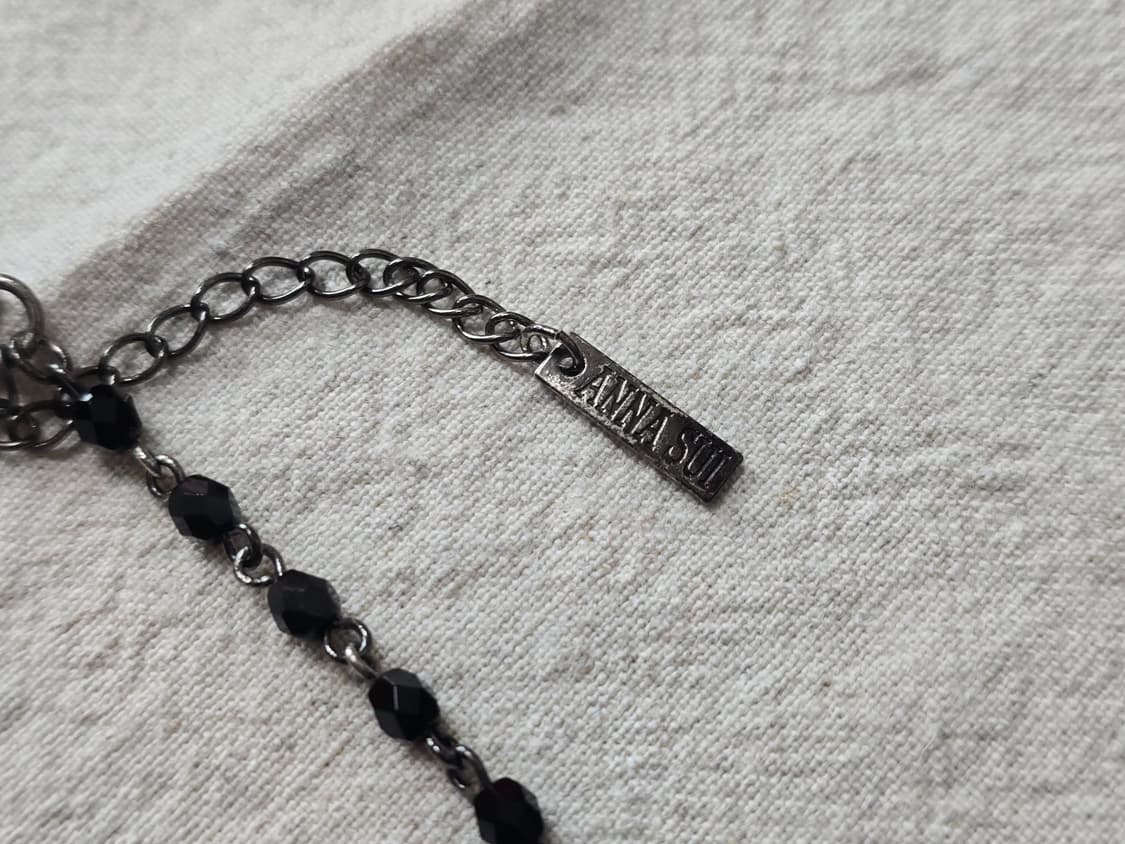 ANNA SUI gothic black butterfly necklace 상품이미지9