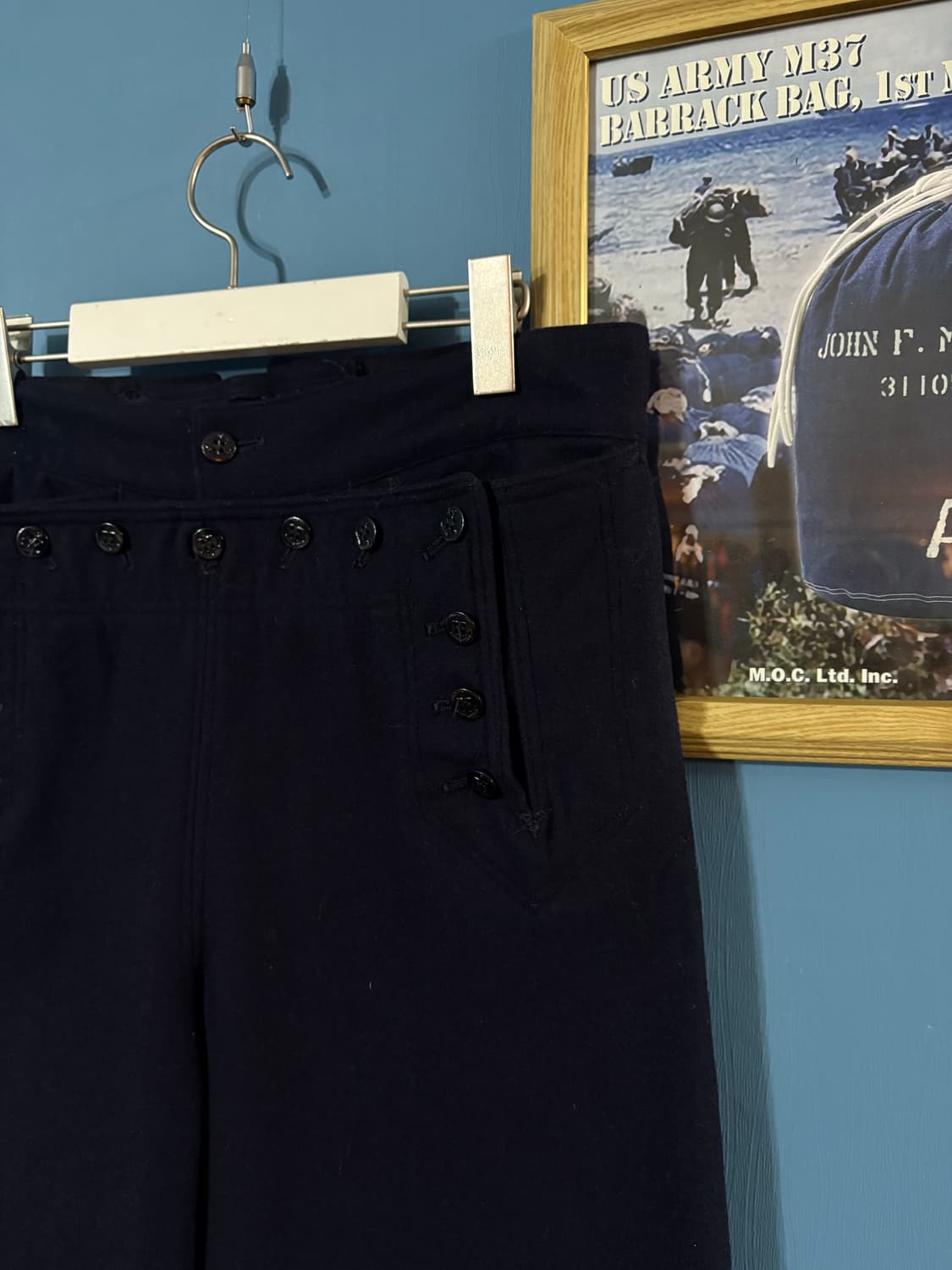 70’s USN Wool Sailor Pant. 상품이미지2