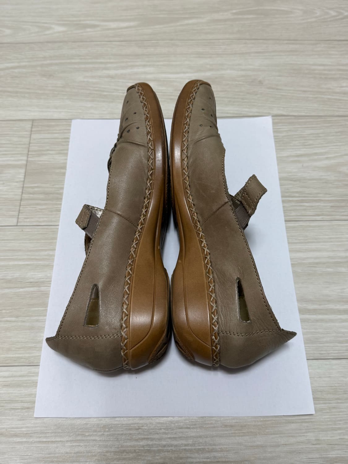 Riecker 밸크로 펀칭 메리제인 상품이미지3