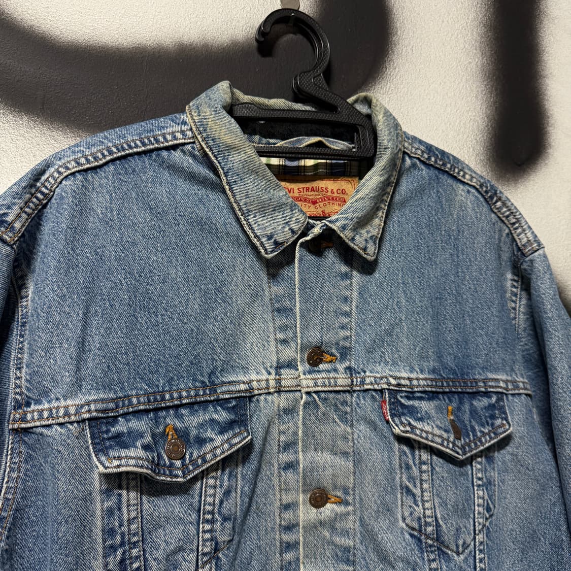 90s 리바이스 USA 70699 데님 트러커 자켓 상품이미지3