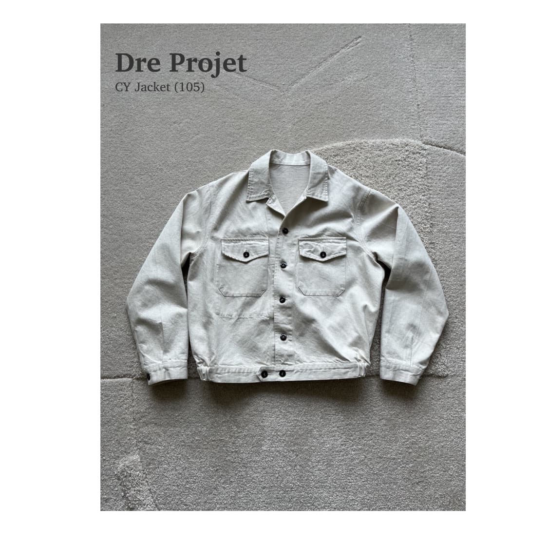 드레프로젝트 CY Jacket size4 (105) 상품이미지1