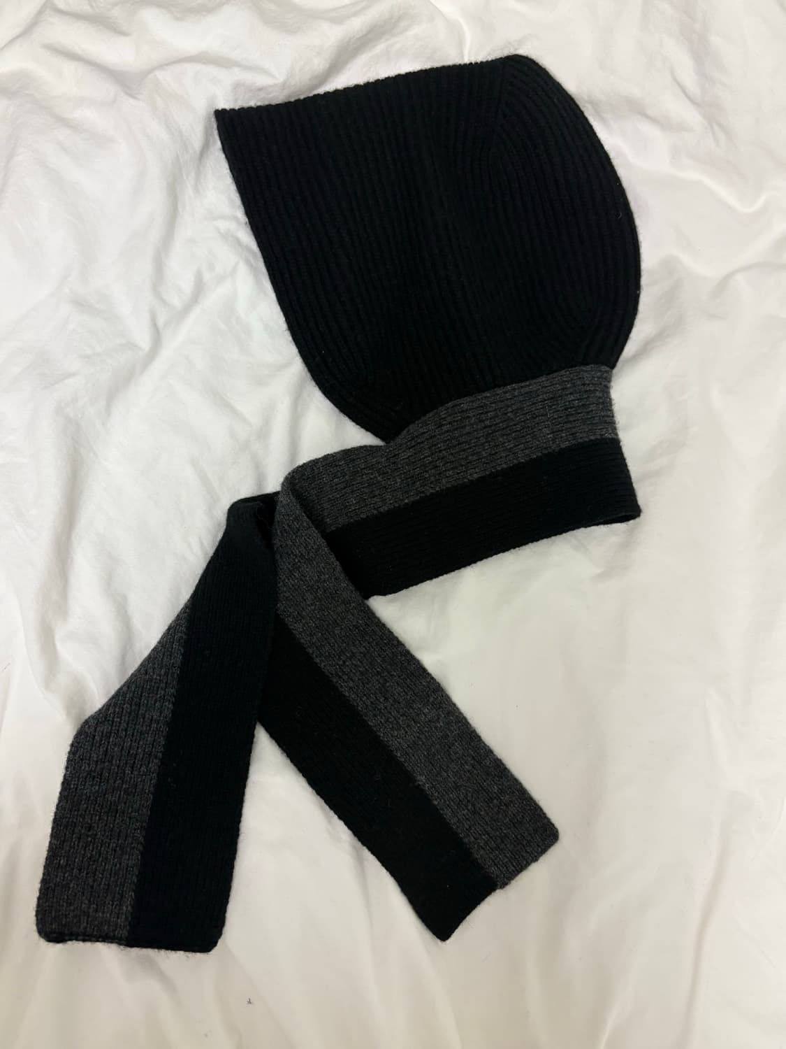 엔조블루스 바라클라바 머플러 (Black) 상품이미지2