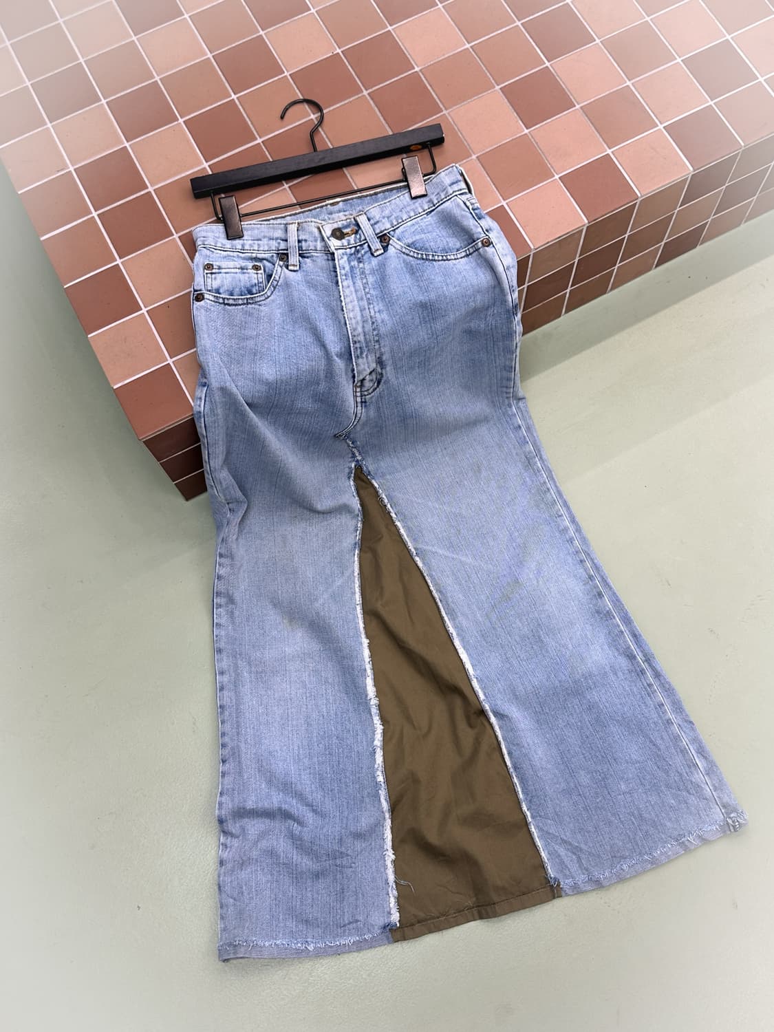 levi’s remake denim maxi skirt 상품이미지6