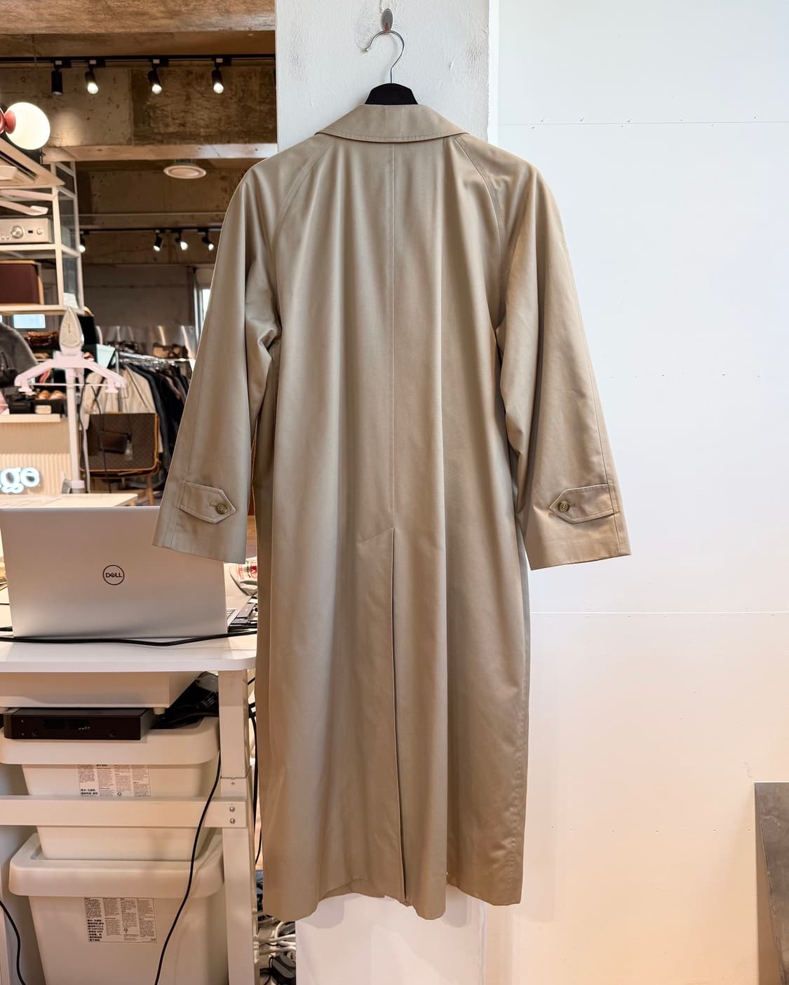 버버리 베이지 싱글 트렌치 코트 상품이미지7