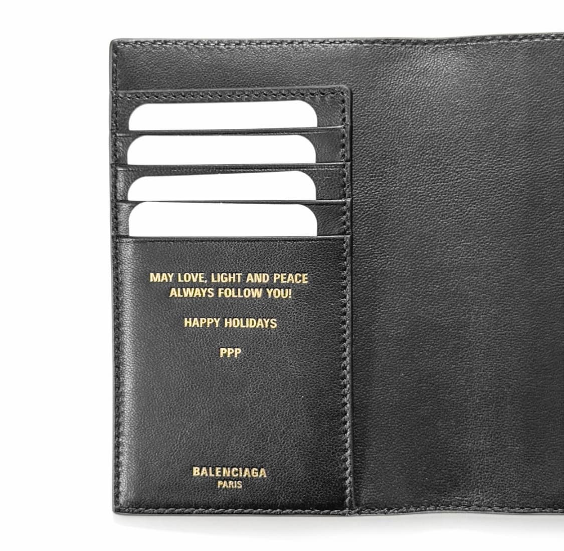 발렌시아가 패스포트 버티컬 홀더 바이폴드 여권 케이스 지갑 다크 그레이 상품이미지6