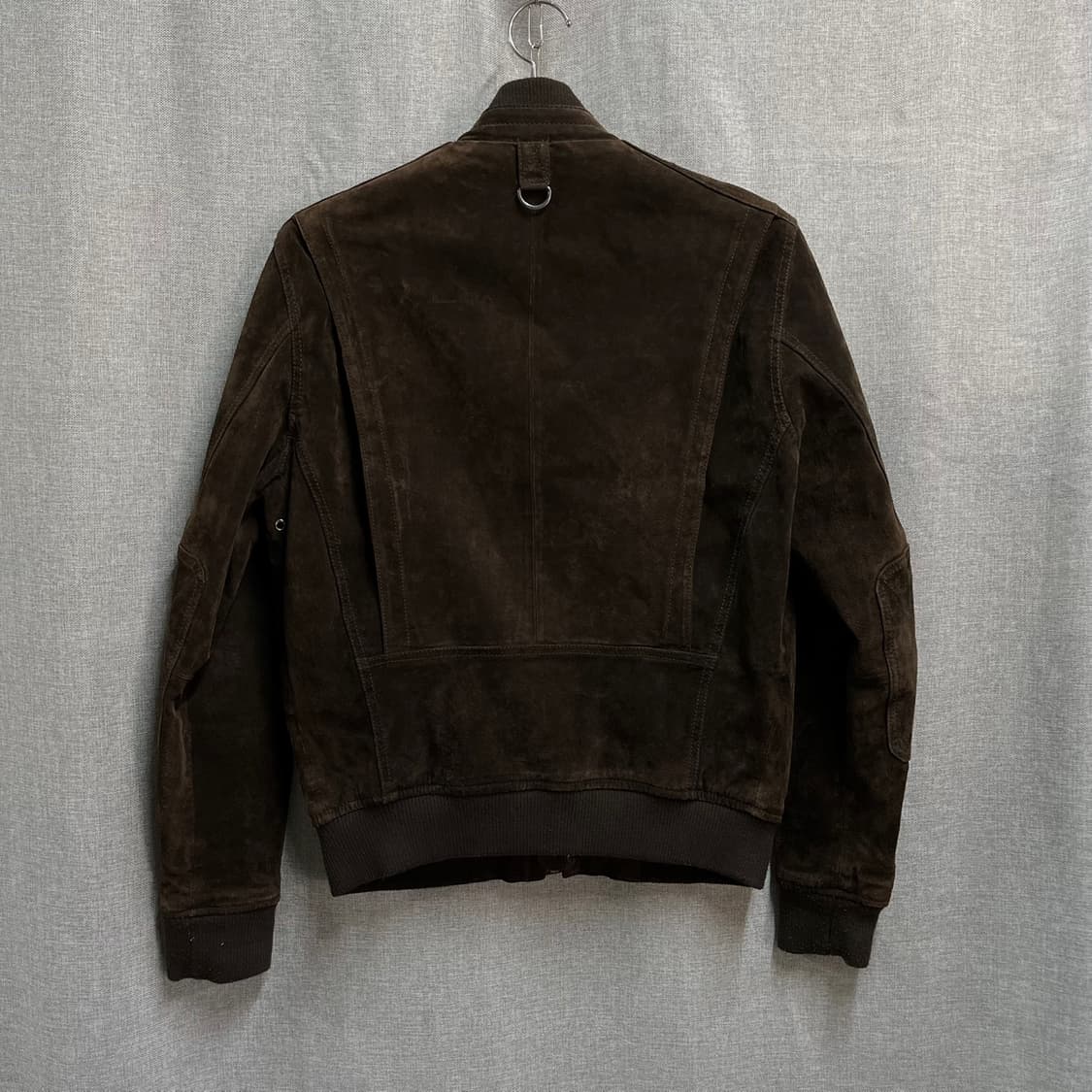 [S/95] H.E. BY MANGO 망고 리얼돈피가죽 스웨이드 자켓 상품이미지5