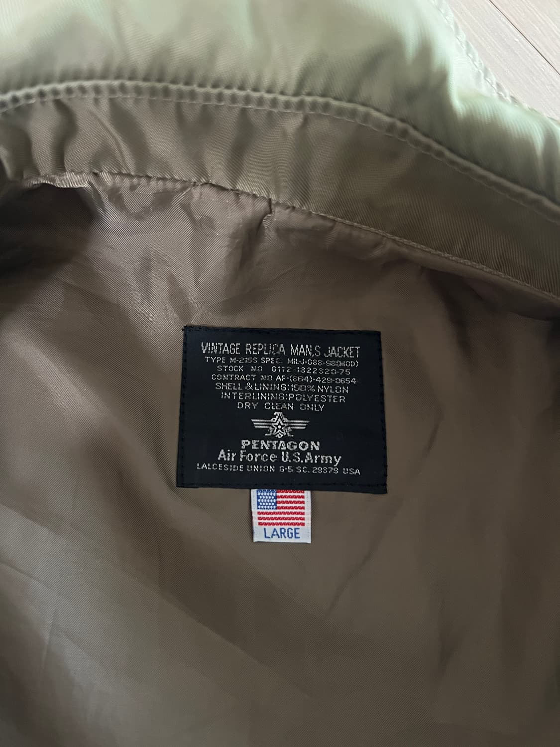 PENTAGON Vintage Replica CWU-45P Flight 상품이미지4