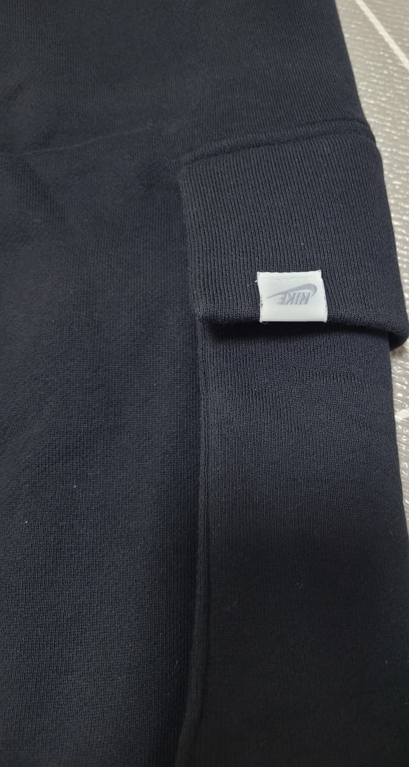 나이키 로우라이즈 오버사이즈 프렌치 오픈 헴 테리 팬츠 M 상품이미지5