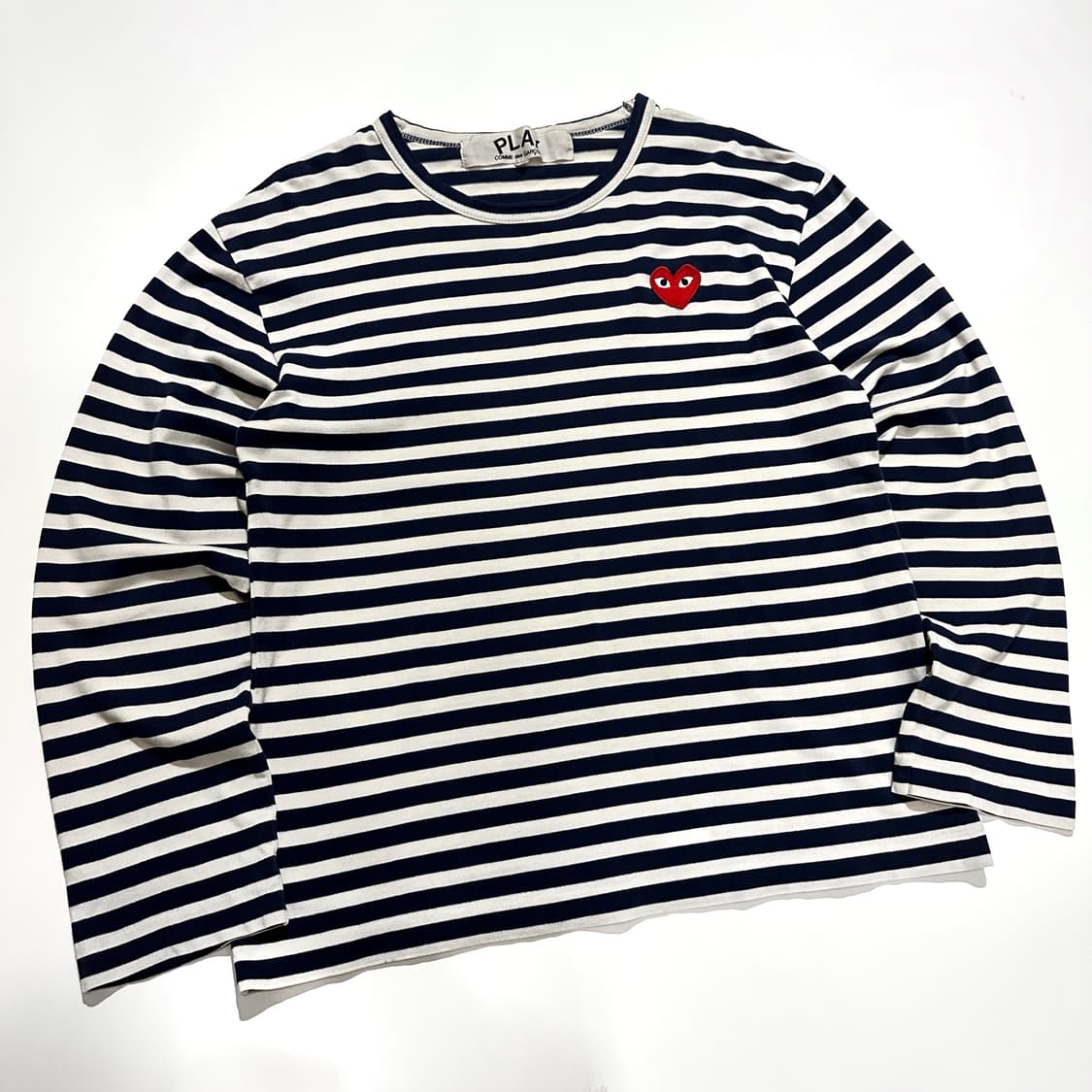 꼼데가르송 스트라이프 보더티 상품이미지2