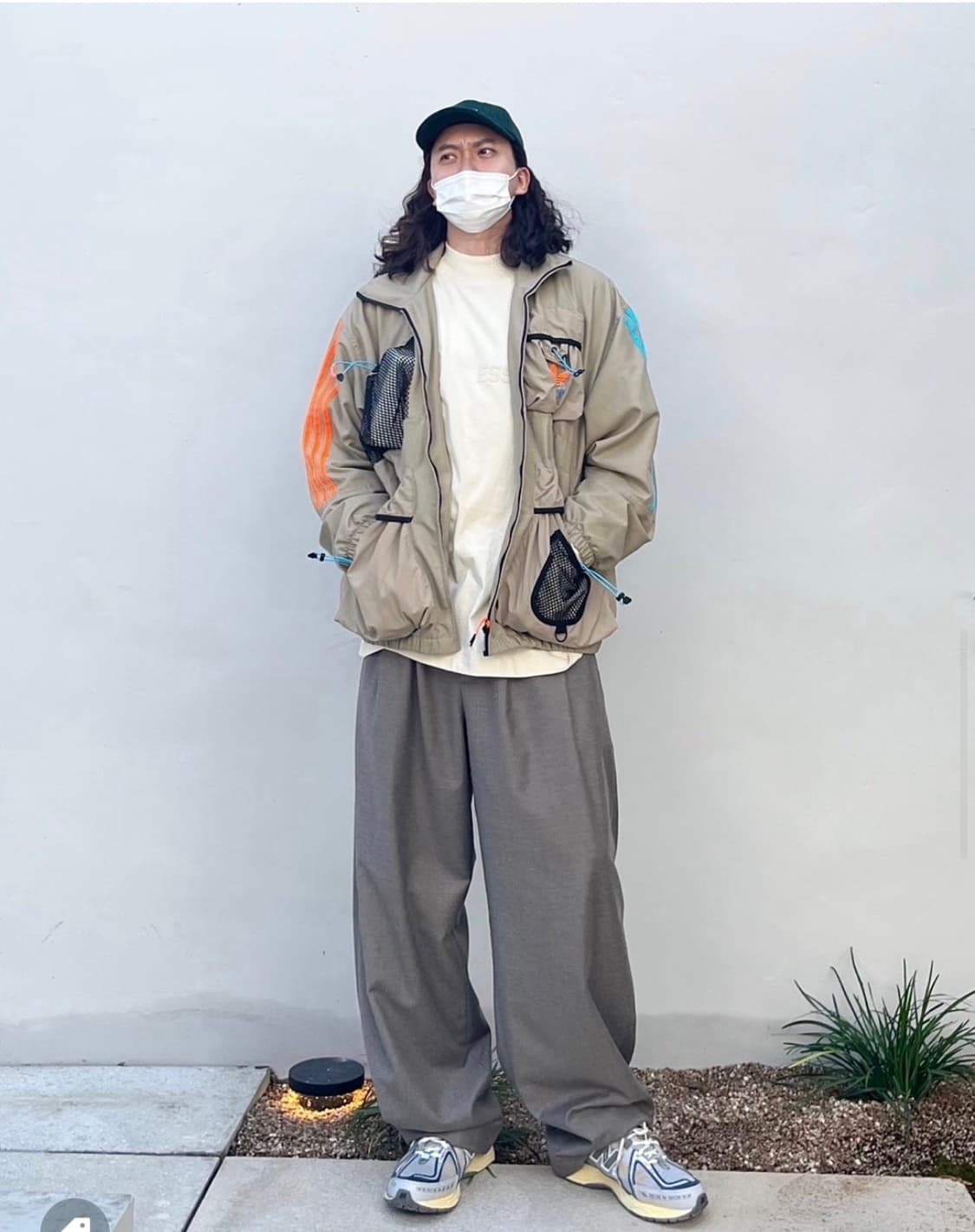 팔라스 x 아디다스 네이쳐 트랙탑 블랑쉬 카고 - 22SS 상품이미지5