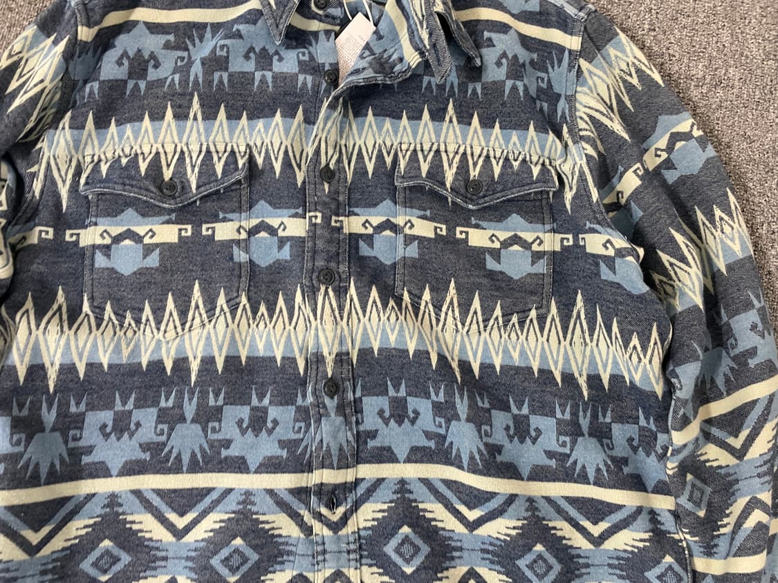 폴로 랄프로렌 인디고 워크셔츠 XL 상품이미지3