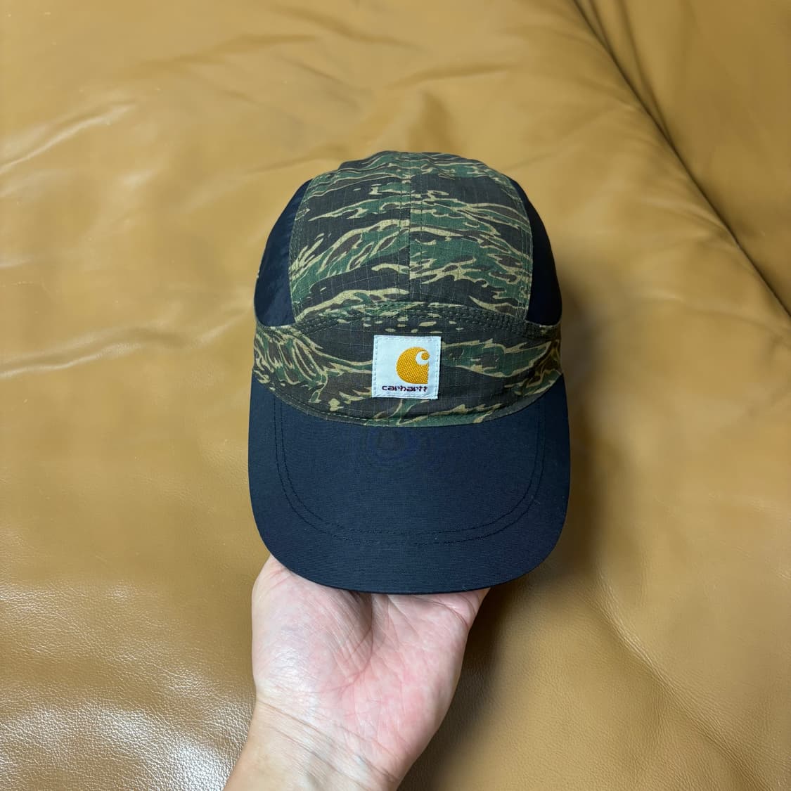(Nike x Carhartt) 나이키x칼하트 카모 러닝 캠프캡 모자 상품이미지2