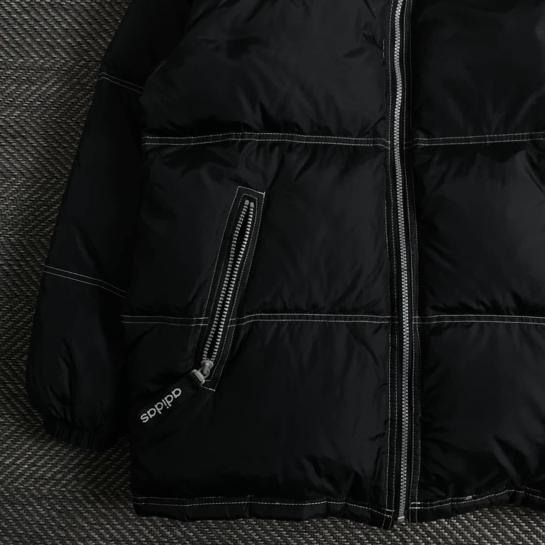 00s 아디다스 스티치 디테일 올드스쿨 다운 푸퍼 패딩o 2956 상품이미지3