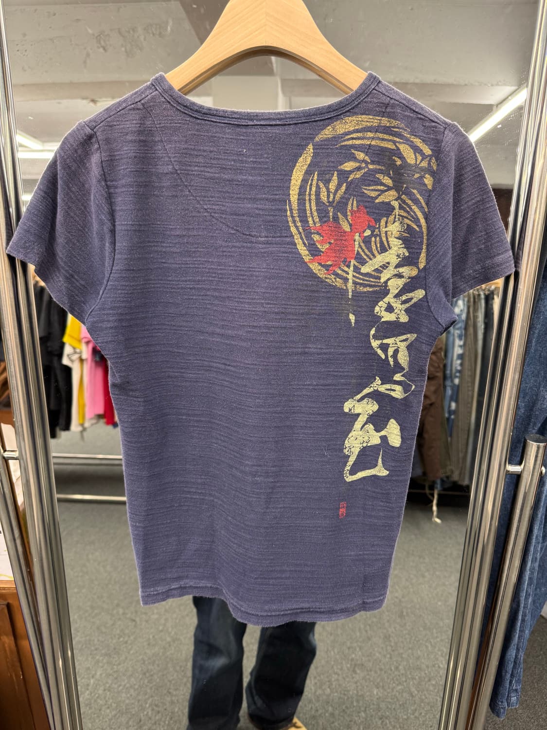 japanese vintage 오리엔탈 동양풍 반팔티셔츠 상품이미지4