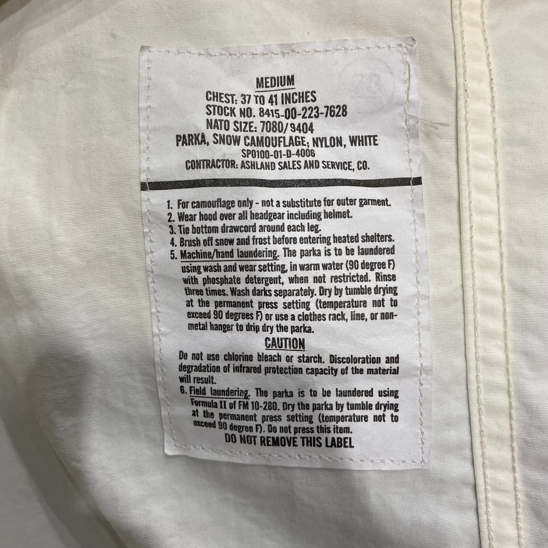 미군 스노우파카 상품이미지9
