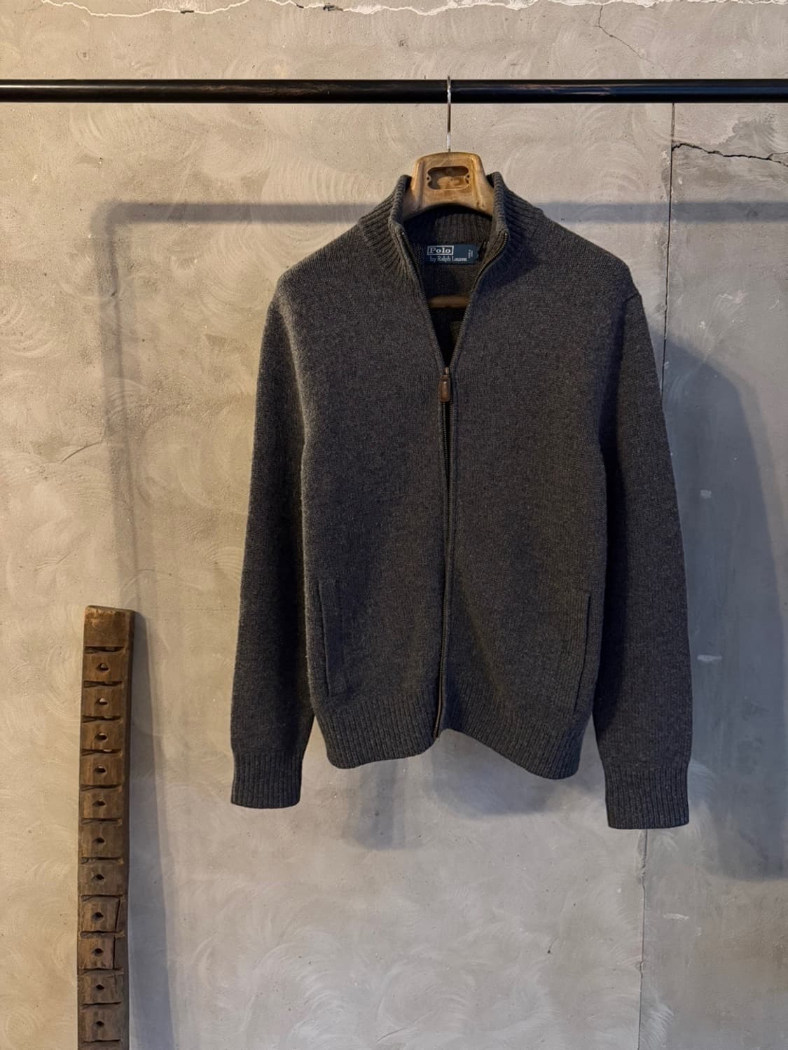 폴로 짚업 니트 남성100 상품이미지5