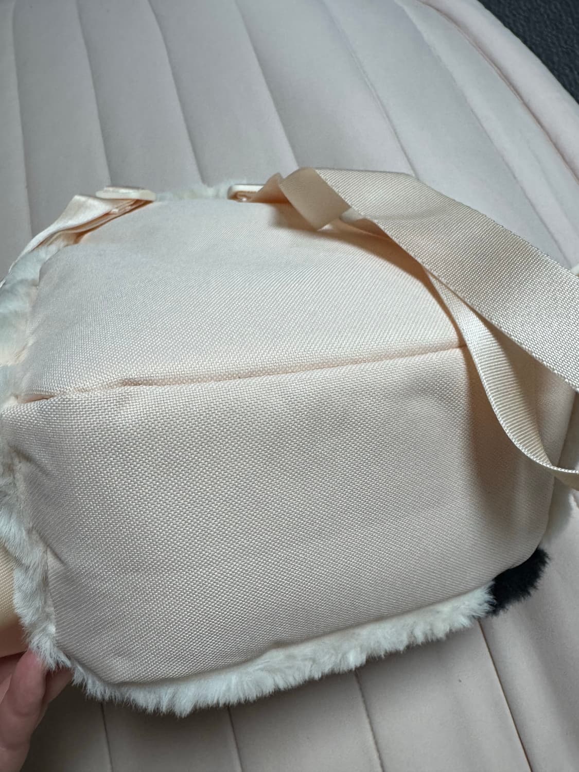 새상품 나이키 퍼 미니 백팩 크림 상품이미지5