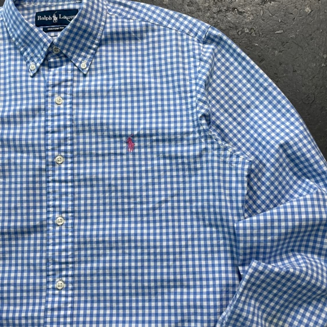 95-100 폴로 체크셔츠  상품이미지2