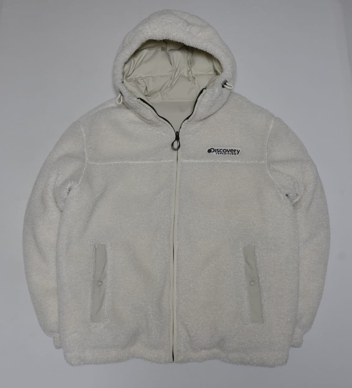 디스커버리 리버시블 다운 자켓 105 아이보리 상품이미지3