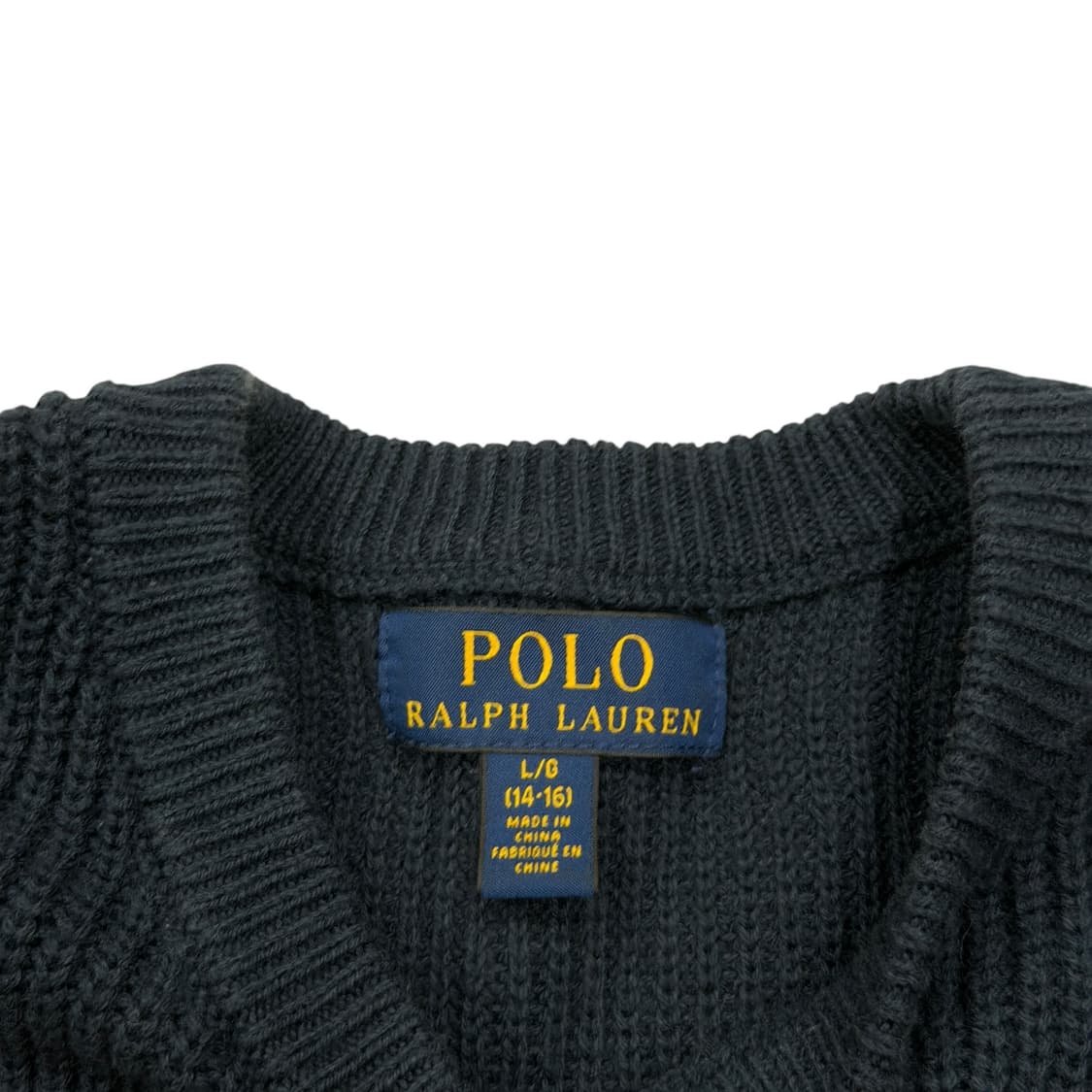 폴로 랄프로렌 크리스마스 노르딕 스웨터 울니트 네이비 상품이미지3