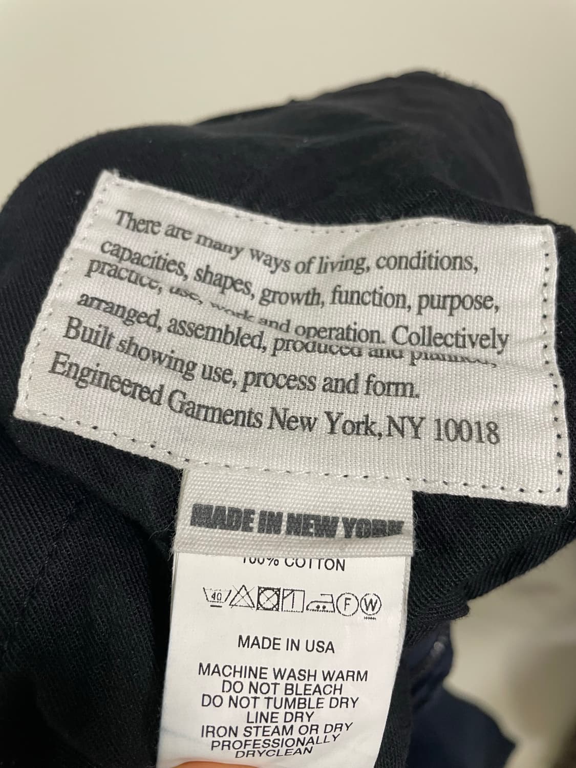 엔지니어드가먼츠 페인터 팬츠 네이비 코듀로이 L 상품이미지9