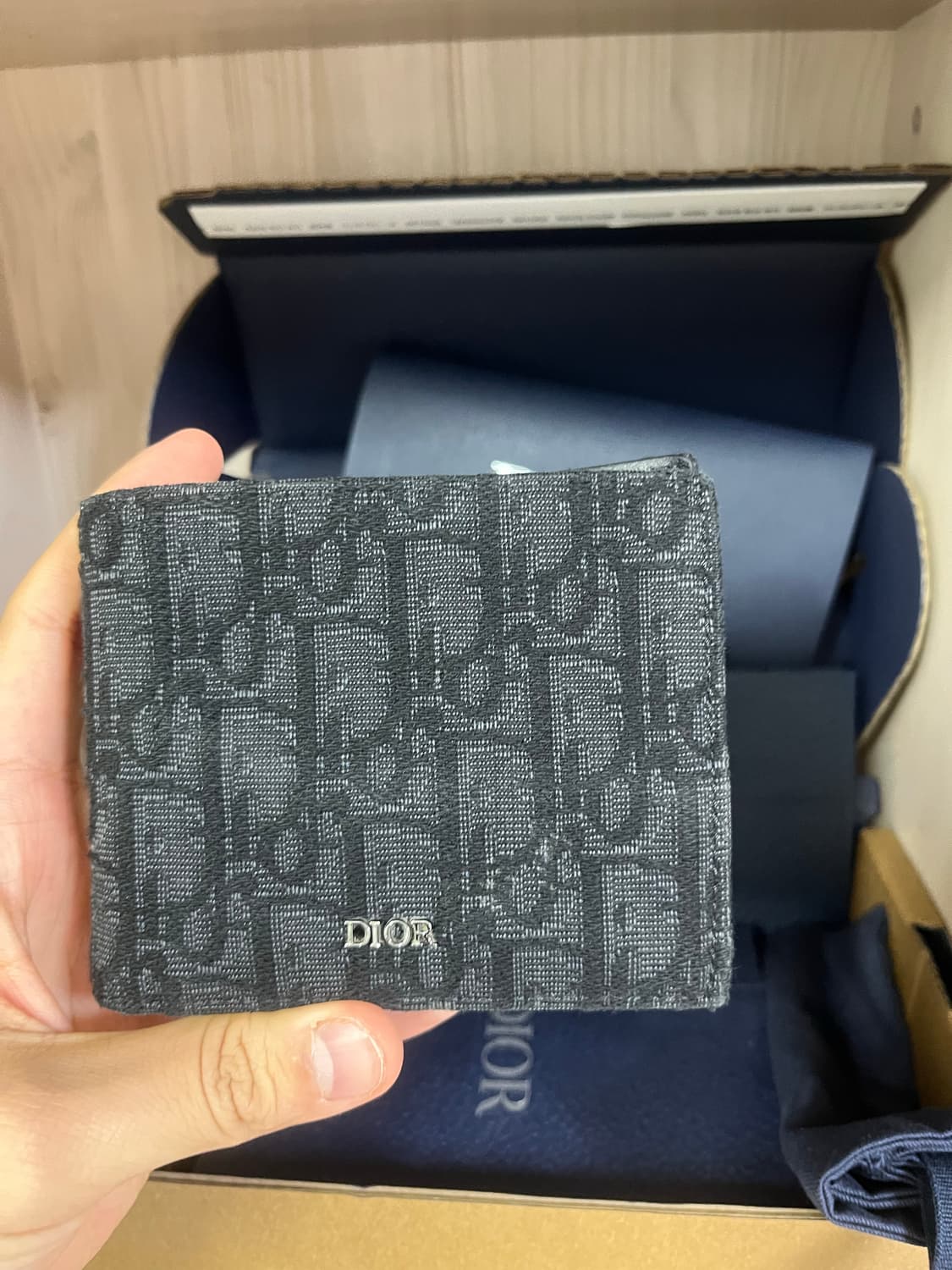 디올 오블리크 반지갑 상품이미지2