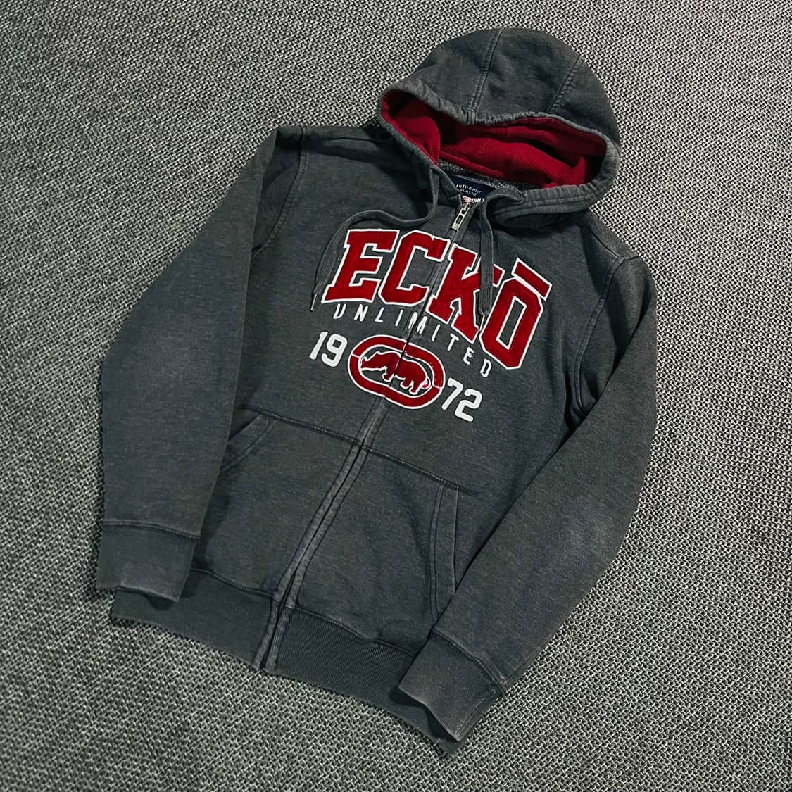 빈티지 에코 후드집업  상품이미지1