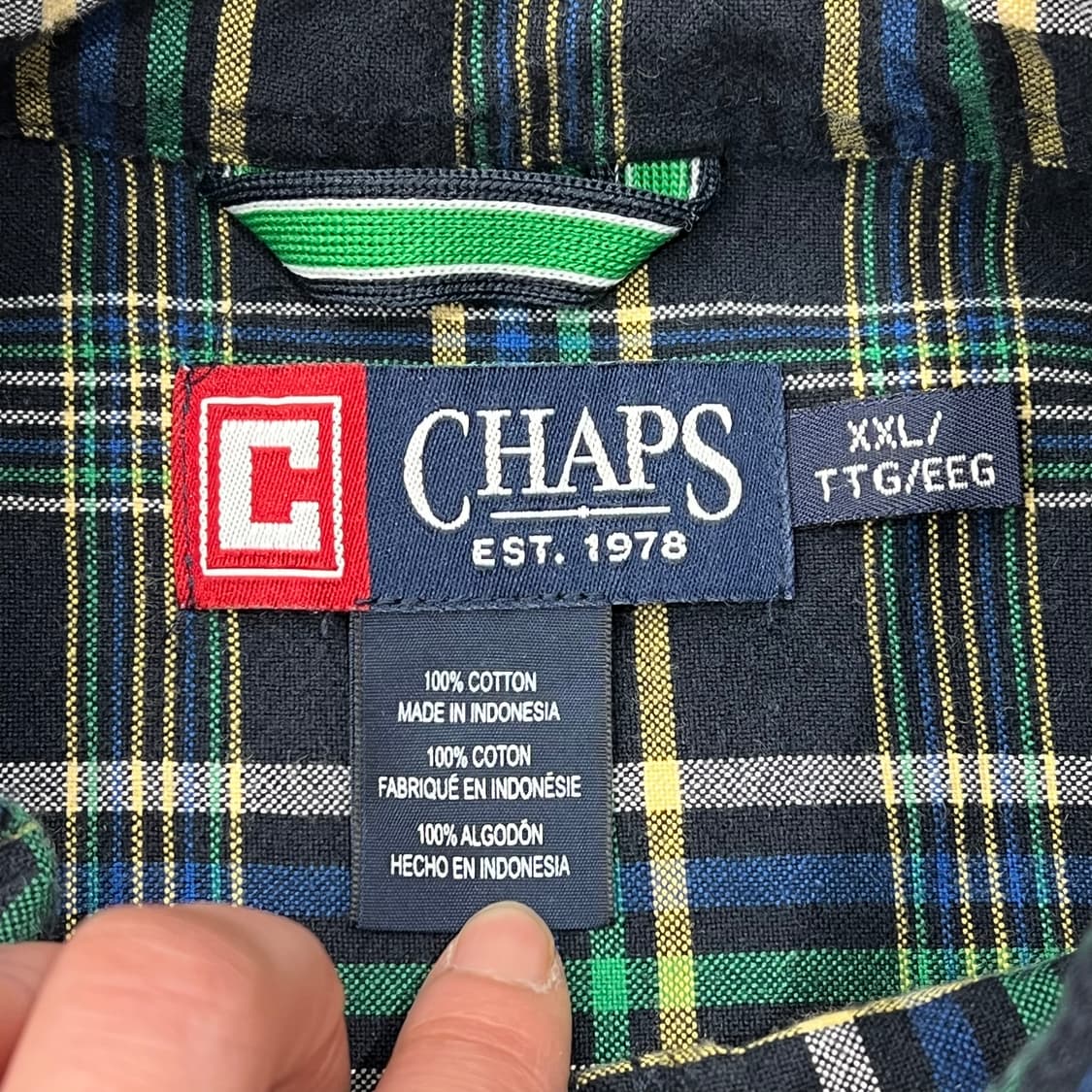 챕스 랄프로렌 체크셔츠 s09519 상품이미지6