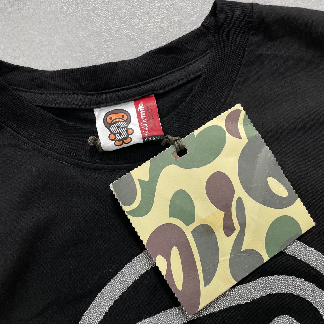 베이비 마일로 데드스탁 큐빅 반팔 티셔츠 상품이미지6