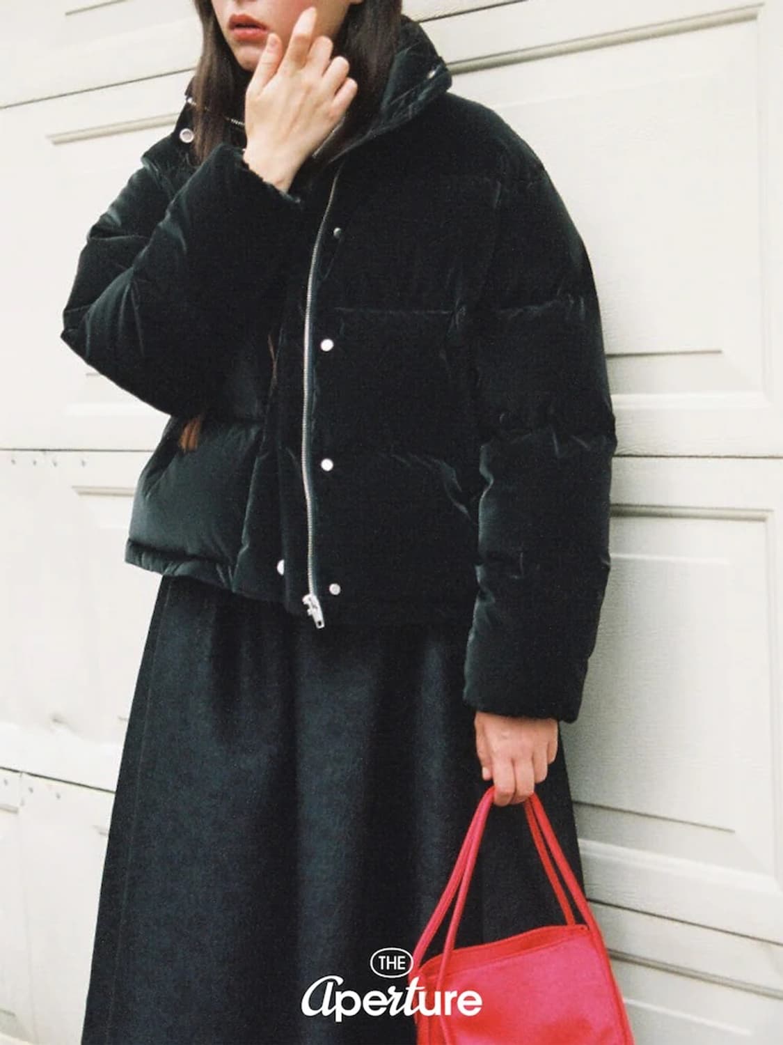 디애퍼처 패딩 Aperture Puffer Jacket - Black 상품이미지3