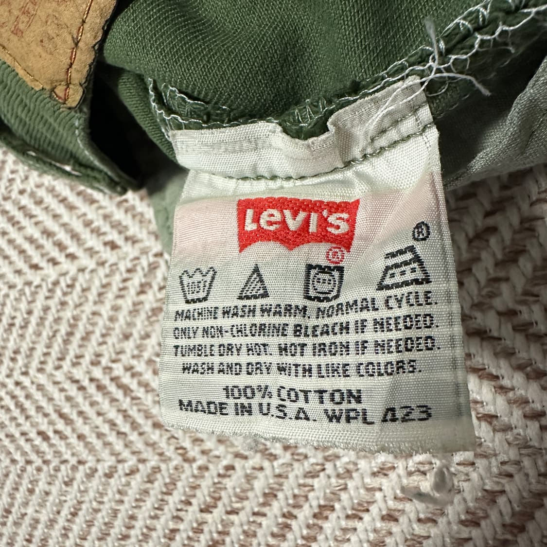 LEVI'S 501 00's usa made woman denim 상품이미지5