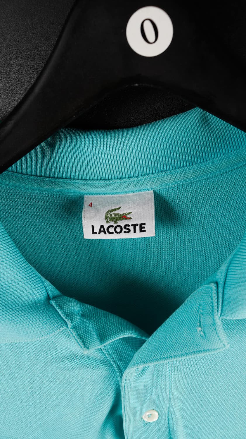 라코스테 민트색 반팔카라티 상품이미지4