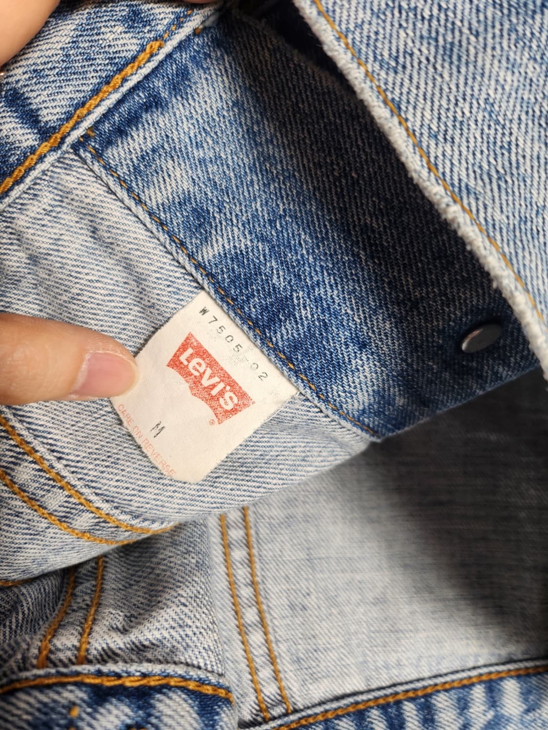 리바이스 트러커 데님 자켓 상품이미지4