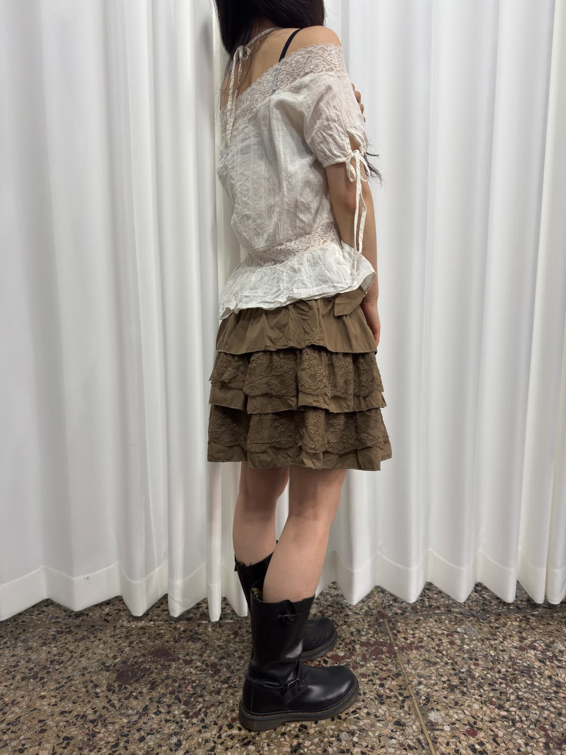layered skirt 상품이미지4